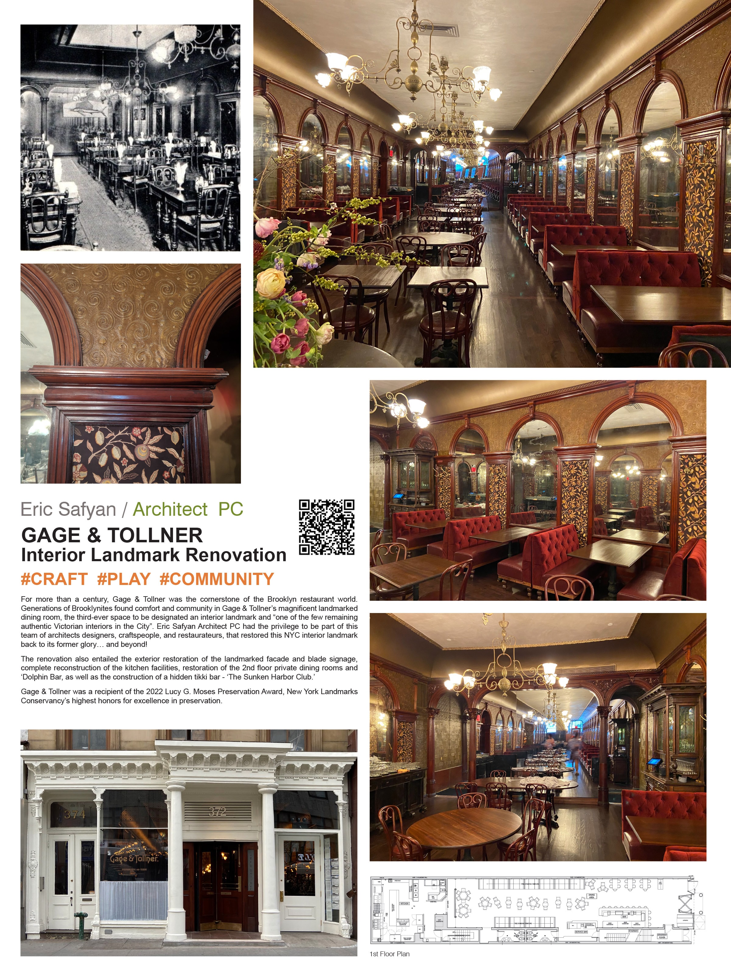 Gage & Tollner Restaurant